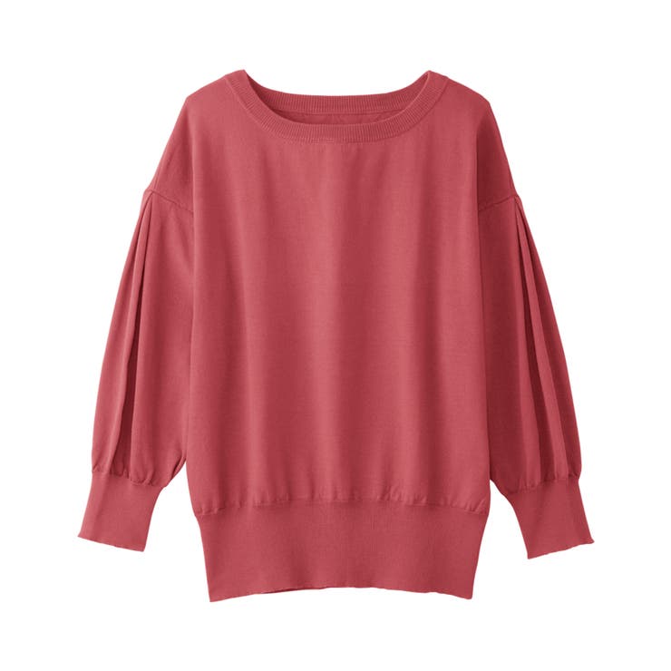 パフ袖ゆるニットトップス | alotta | 詳細画像33 