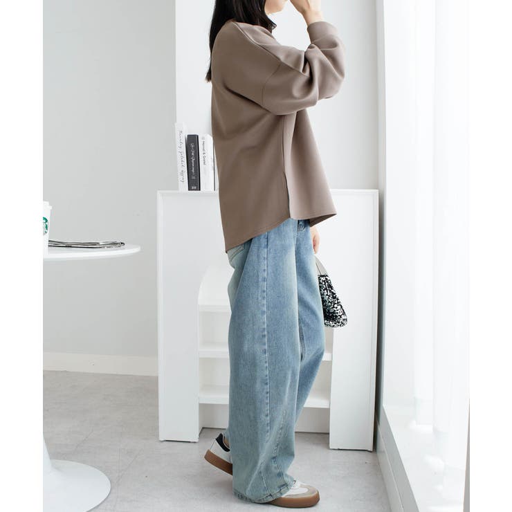 大人可愛いロゴダンボールプルオーバー | alotta | 詳細画像23 