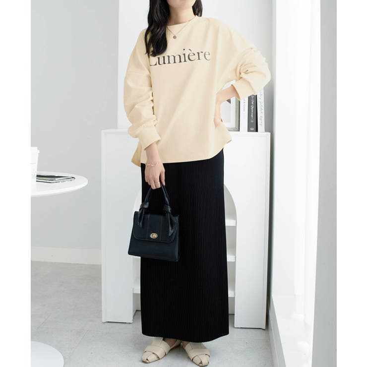 大人可愛いロゴダンボールプルオーバー | alotta | 詳細画像8 