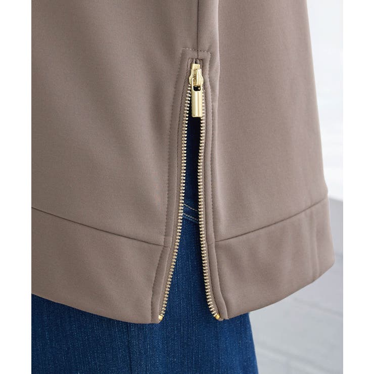 サイドジップあったか裏起毛プルオーバー | alotta | 詳細画像20 