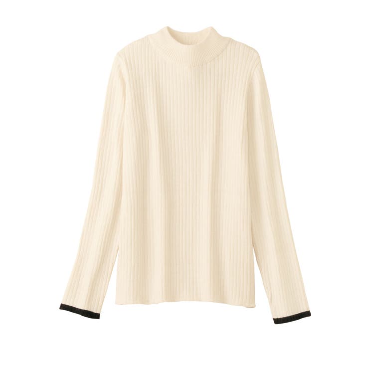 もっちり袖配色リブニット | alotta | 詳細画像41 