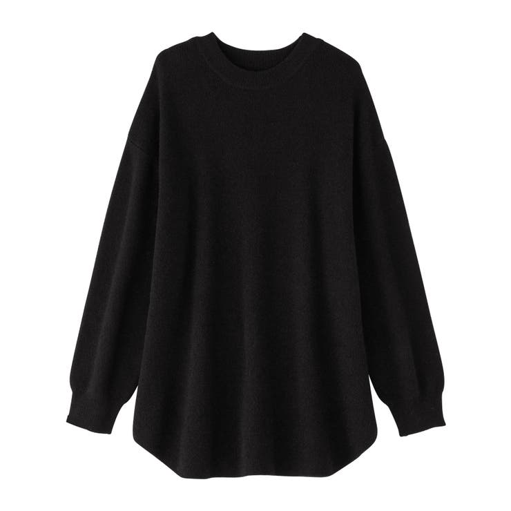 ふんわり裾ラウンドゆるニットチュニック | alotta | 詳細画像35 