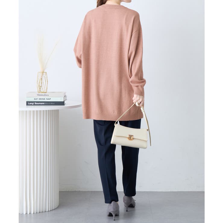 ゆるニットＶネックチュニック | alotta | 詳細画像3 