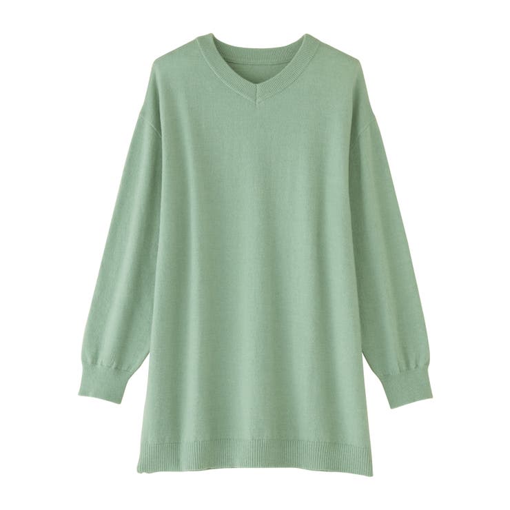 ゆるニットＶネックチュニック | alotta | 詳細画像29 