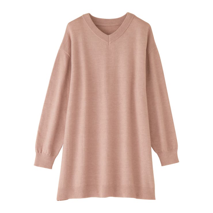 ゆるニットＶネックチュニック | alotta | 詳細画像30 