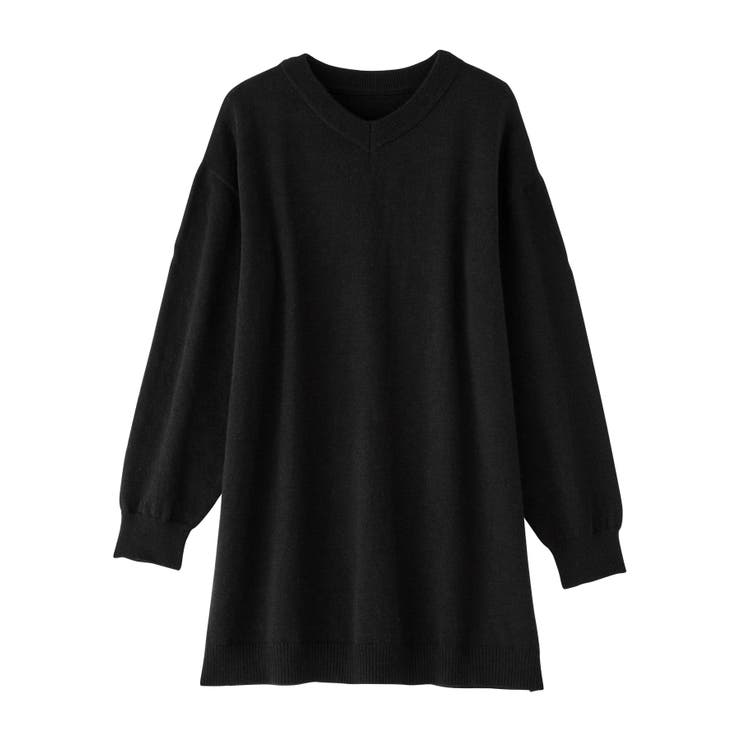 ゆるニットＶネックチュニック | alotta | 詳細画像31 