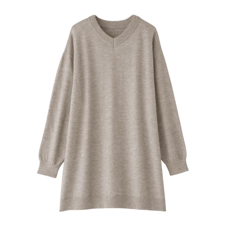 ゆるニットＶネックチュニック | alotta | 詳細画像32 