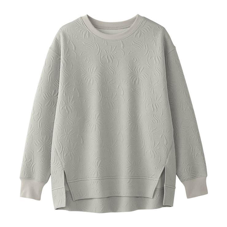 すっきり見え花柄ジャガードチュニック | Viola e Viola | 詳細画像19 