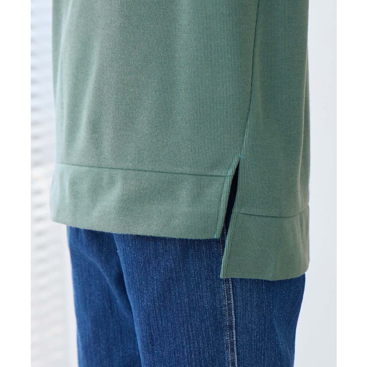 裏起毛ニットソーリブ切替トップス | Viola e Viola | 詳細画像19 