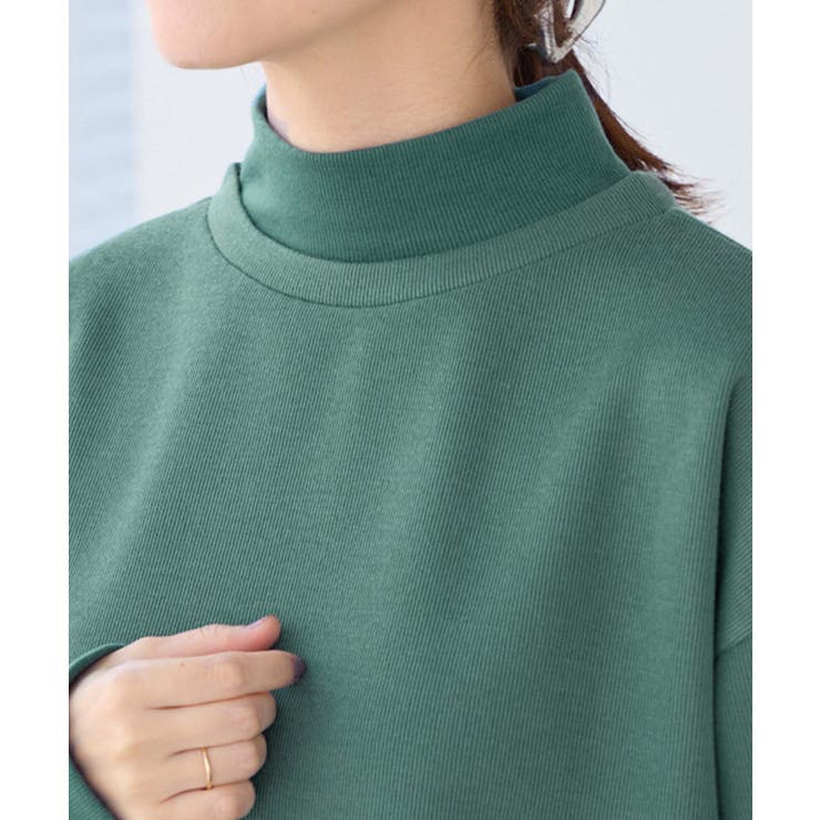 裏起毛ニットソーリブ切替トップス | Viola e Viola | 詳細画像21 