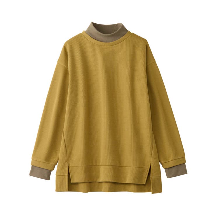 裏起毛ニットソーリブ切替トップス | Viola e Viola | 詳細画像23 