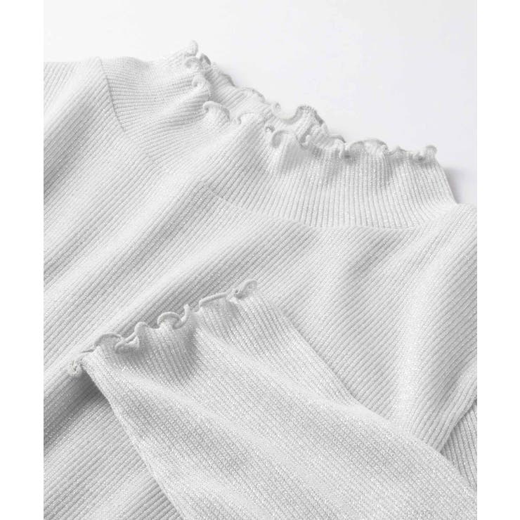 ラメ入りテレコリブプチハイメローカットソ | Viola e Viola | 詳細画像29 