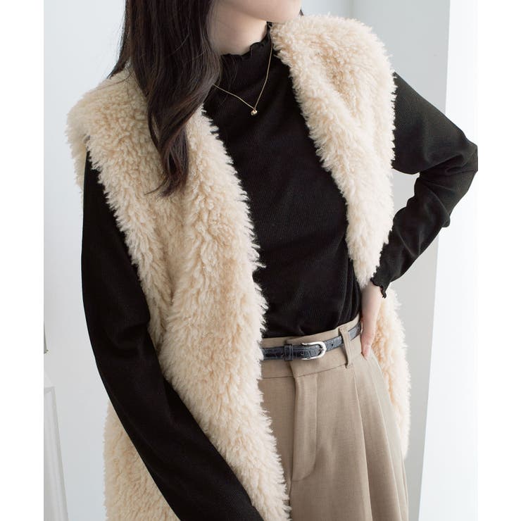 ラメ入りテレコリブプチハイメローカットソ | Viola e Viola | 詳細画像7 