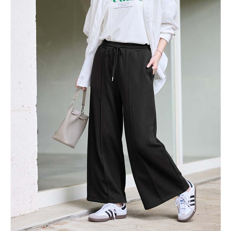 ブラック | 裏ファーストレートパンツ | Viola e Viola