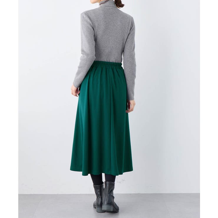 【選べる丈】なめらかポンチフレアミドルス | Viola e Viola | 詳細画像10 