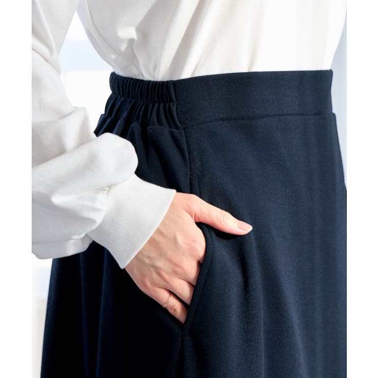 【選べる丈】なめらかポンチフレアミドルス | Viola e Viola | 詳細画像15 