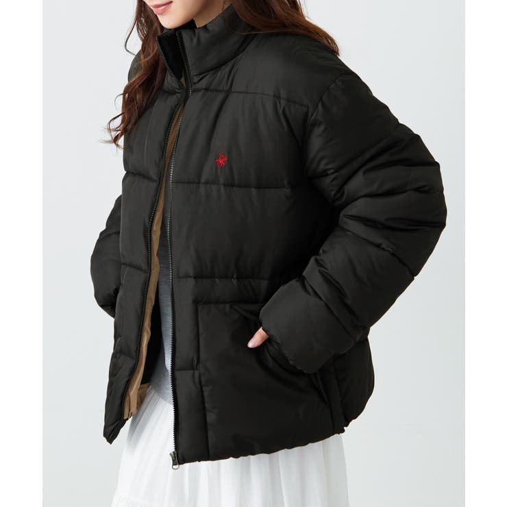 ブラック | 【BHP】男女兼用フェイクダウンコート | Viola e Viola