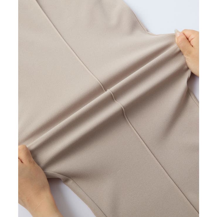 楽ちん！美脚見えセンタープレスワイドパン | alotta | 詳細画像22 