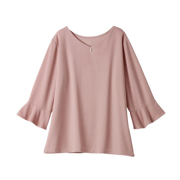 フレアースリーブ７分丈ブラウス | alotta | 詳細画像30 