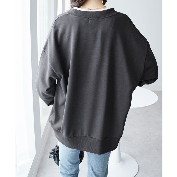 抜け感！ハーフジップ大人スウェット | Viola e Viola | 詳細画像10 