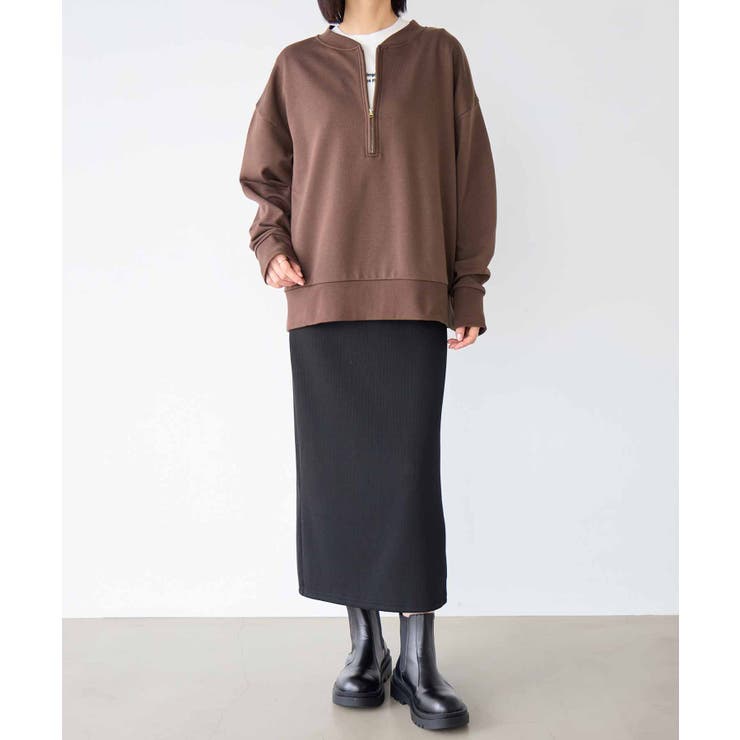 抜け感！ハーフジップ大人スウェット | Viola e Viola | 詳細画像32 