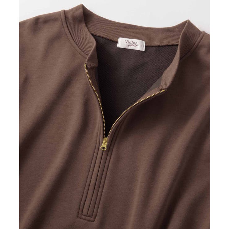 抜け感！ハーフジップ大人スウェット | Viola e Viola | 詳細画像35 