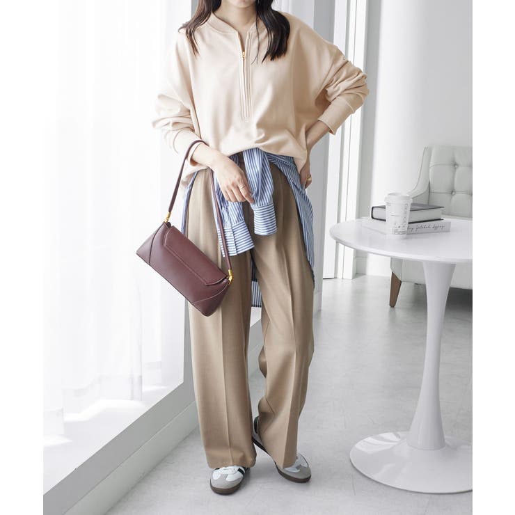 抜け感！ハーフジップ大人スウェット | Viola e Viola | 詳細画像37 