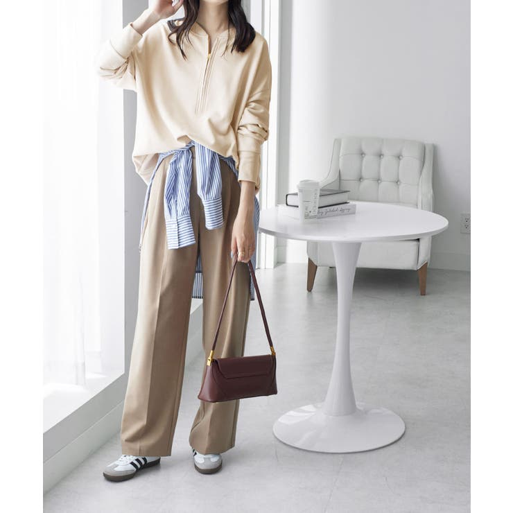 抜け感！ハーフジップ大人スウェット | Viola e Viola | 詳細画像38 