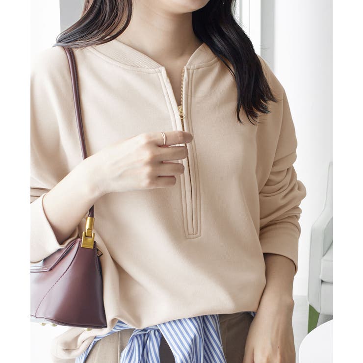 抜け感！ハーフジップ大人スウェット | Viola e Viola | 詳細画像39 