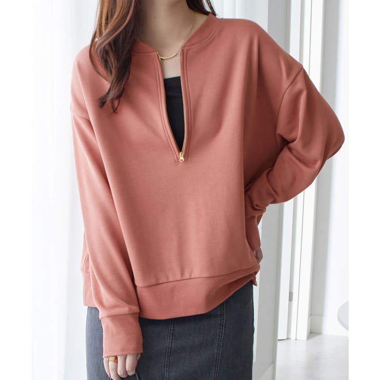 抜け感！ハーフジップ大人スウェット | Viola e Viola | 詳細画像41 