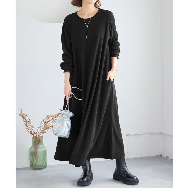 ふくれジャガードフレアワンピ | Viola e Viola | 詳細画像1 