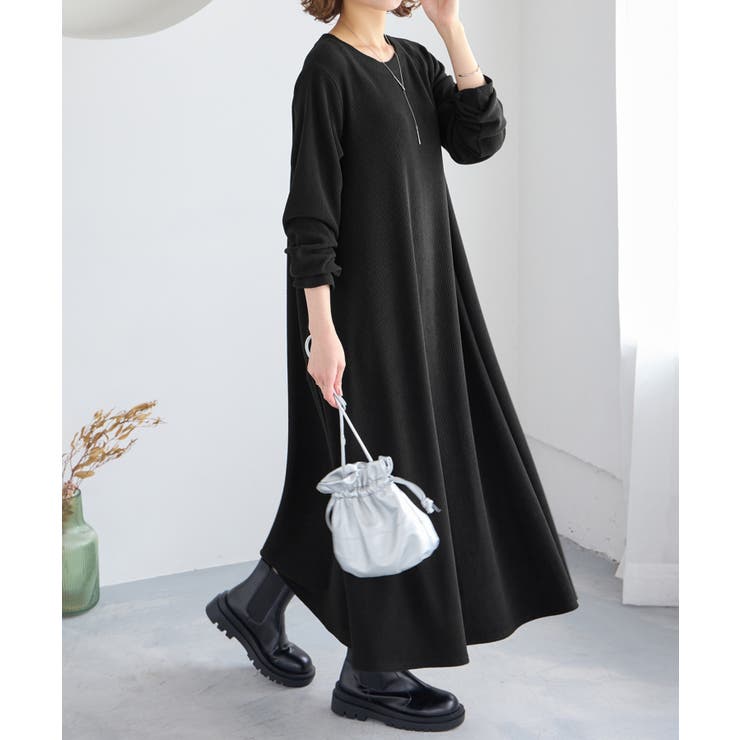 ふくれジャガードフレアワンピ | Viola e Viola | 詳細画像2 