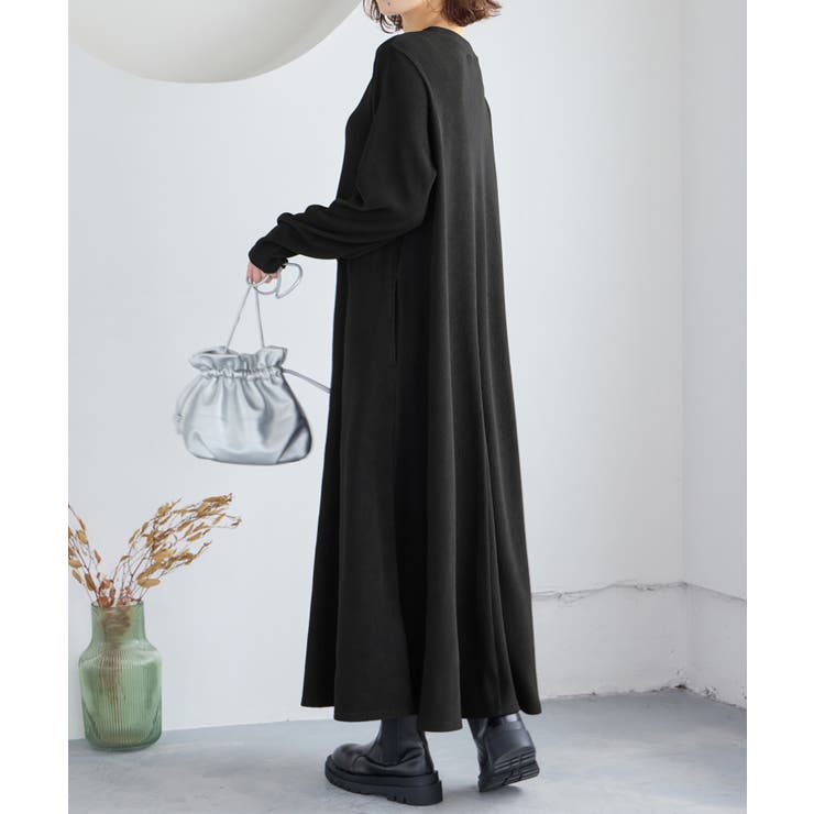 ふくれジャガードフレアワンピ | Viola e Viola | 詳細画像4 