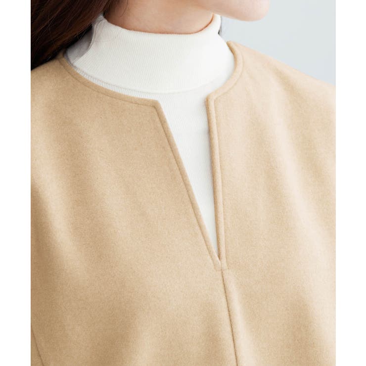 圧縮ニットキーネックベスト        | alotta | 詳細画像11 