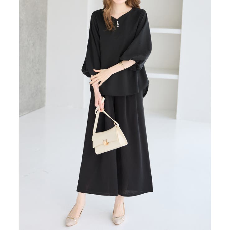 【２点セット】洗える！楽キレイセットアップ | alotta | 詳細画像12 