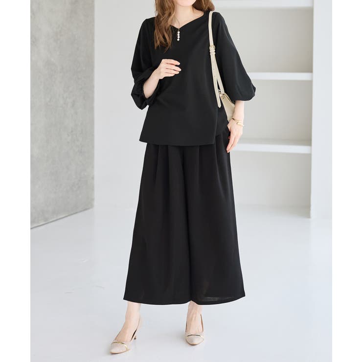 【２点セット】洗える！楽キレイセットアップ | alotta | 詳細画像17 