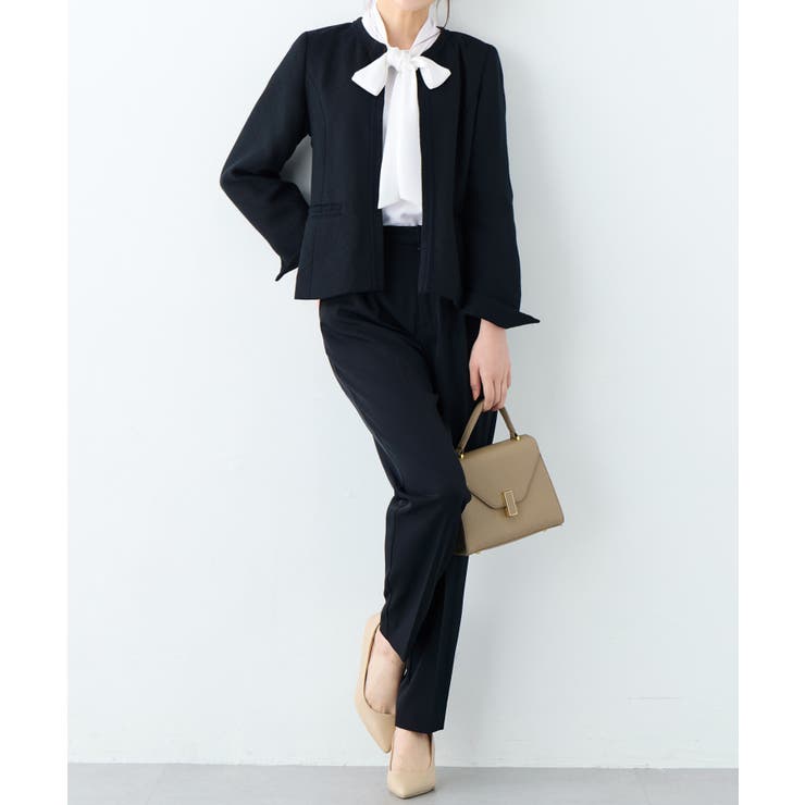 【選べるボトムス】洗える！３点セットスーツ | alotta | 詳細画像9 