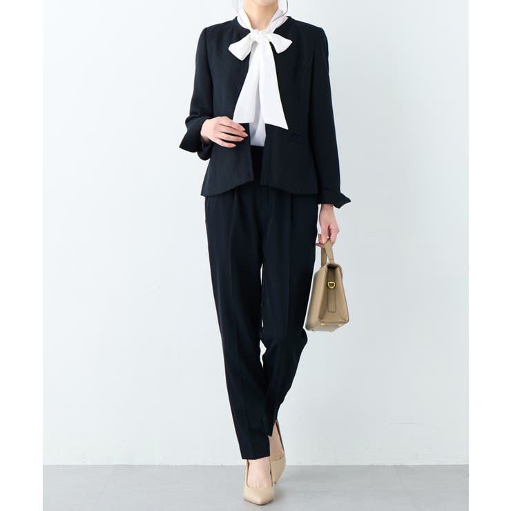 【選べるボトムス】洗える！３点セットスーツ | alotta | 詳細画像14 