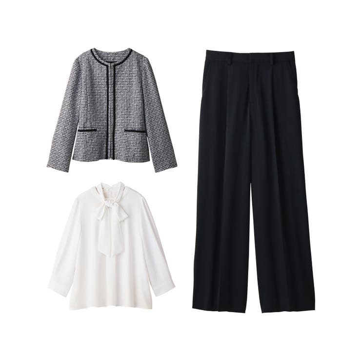 【選べるボトムス】洗える！３点セットスーツ | alotta | 詳細画像15 