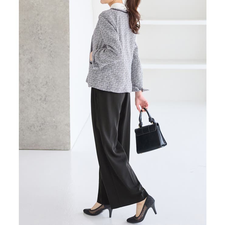 【選べるボトムス】洗える！３点セットスーツ | alotta | 詳細画像18 