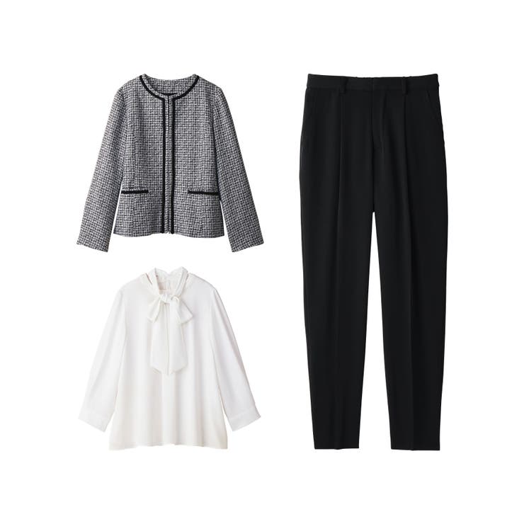 【選べるボトムス】洗える！３点セットスーツ | alotta | 詳細画像21 