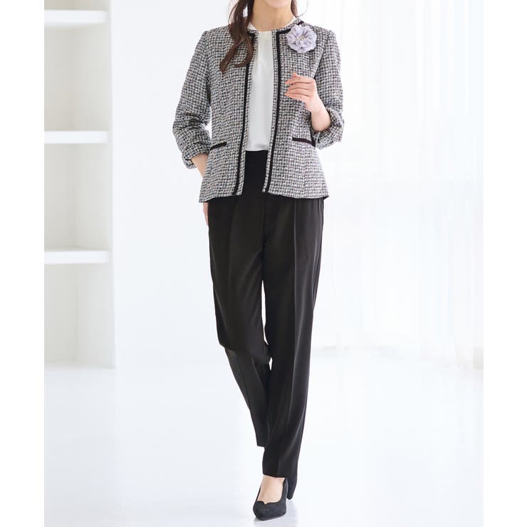 【選べるボトムス】洗える！３点セットスーツ | alotta | 詳細画像23 