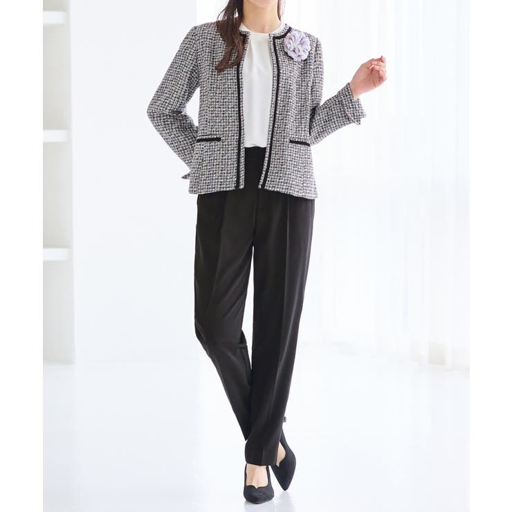 【選べるボトムス】洗える！３点セットスーツ | alotta | 詳細画像24 