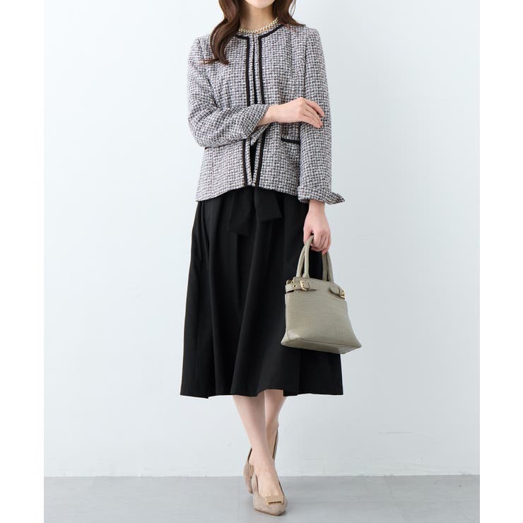 【選べるボトムス】洗える！３点セットスーツ | alotta | 詳細画像32 