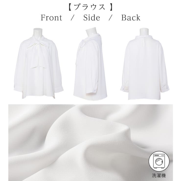 【選べるボトムス】洗える！３点セットスーツ | alotta | 詳細画像33 