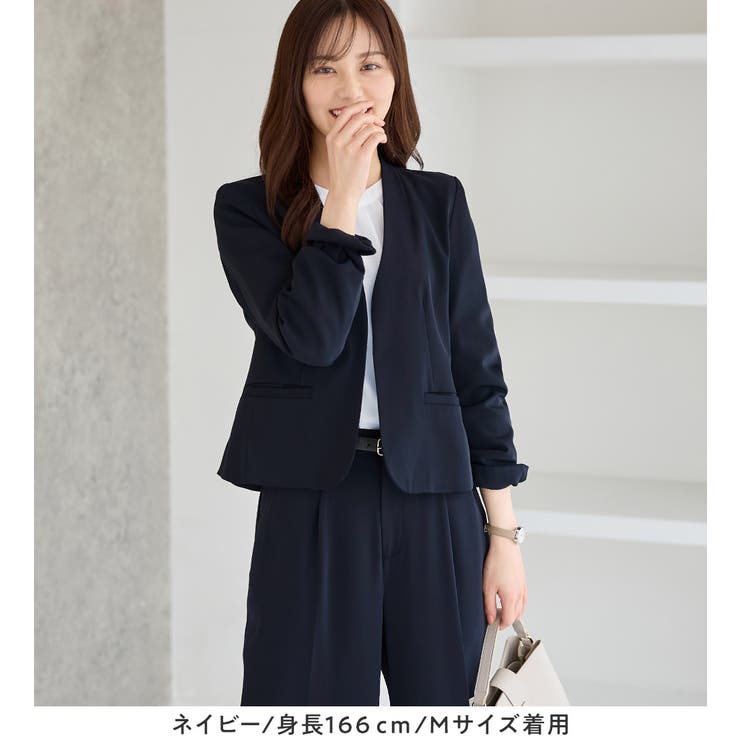 【３点セット】洗える！楽キレイセットスーツ | alotta | 詳細画像8 