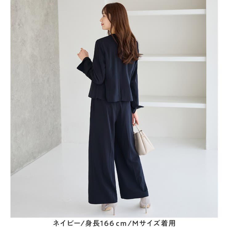 【３点セット】洗える！楽キレイセットスーツ | alotta | 詳細画像9 