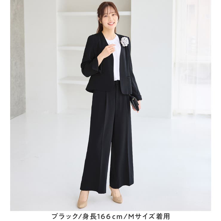 【３点セット】洗える！楽キレイセットスーツ | alotta | 詳細画像12 