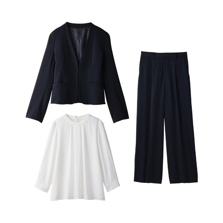 【３点セット】洗える！楽キレイセットスーツ | alotta | 詳細画像6 