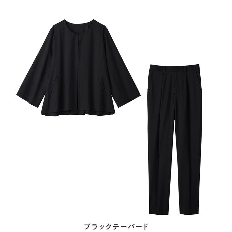 【選べるボトムス】２点セット洗える！テントラインジャケットスーツ | Viola e Viola | 詳細画像16 